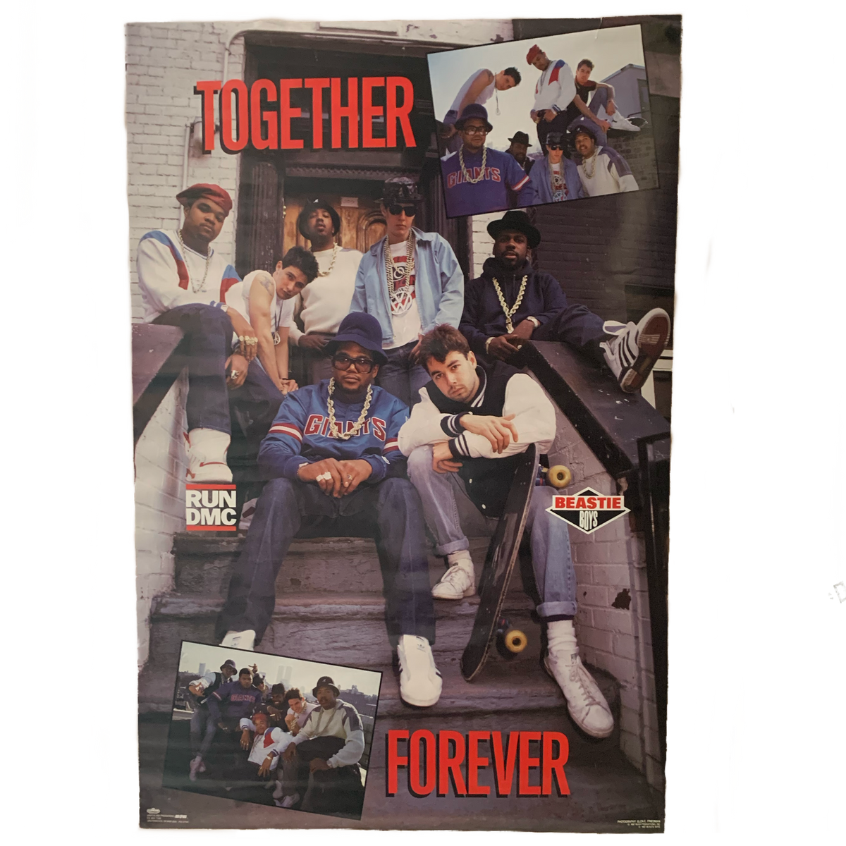 The Beastie Boys Photographed With Run-DMC By Gary Gershoff In May Of 1987. © Gary Gershoff In May Of 1987 Gary Gershoff Mediapunch Image212651016 The Beastie Boys Photographed With Run-DMC By Gary Gershoff In May Of 1987. © Gary Gershoff In May Of 1987 Gary Gershoff Mediapunch Image212651016