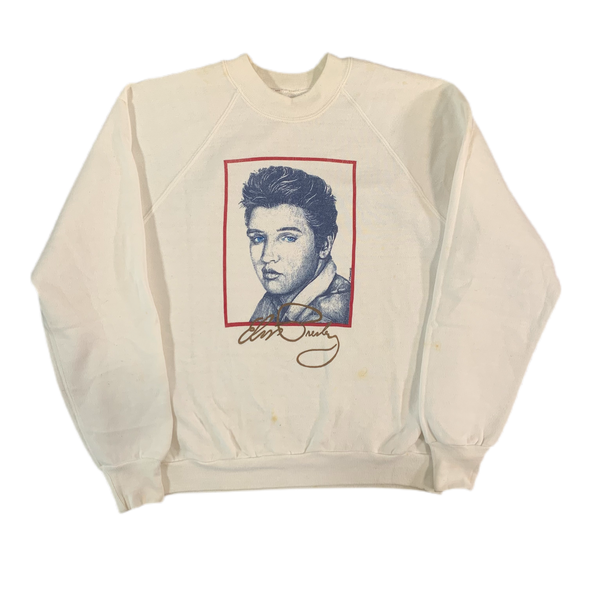 Vintage Elvis &quot;Portrait&quot; Raglan Sweatshirt
