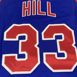 NBA Jersey Detroit Pistons Fort Wayne Grant Hill Sz 40 Rare