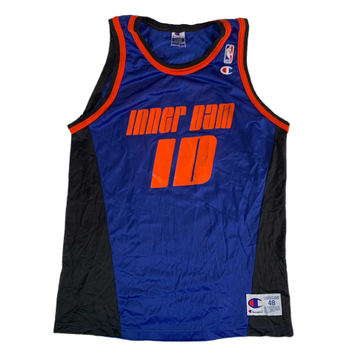 Vintage Inner Dam &quot;Champion&quot; Basketball Jersey