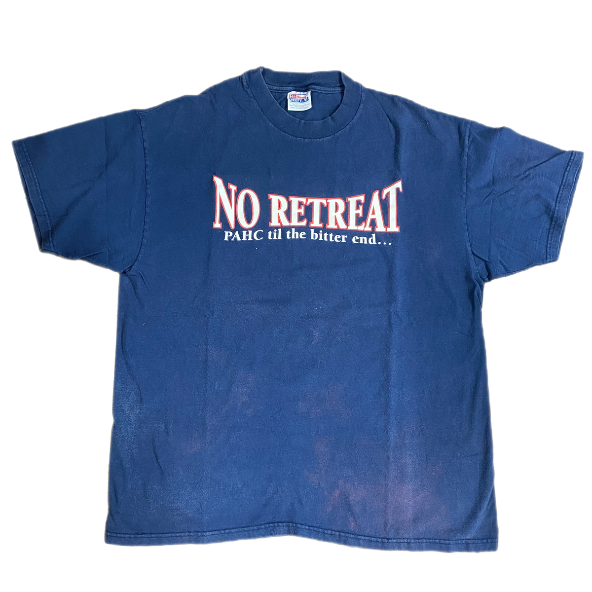 Vintage No Retreat &quot;PAHC Til The Bitter End...&quot; T-Shirt