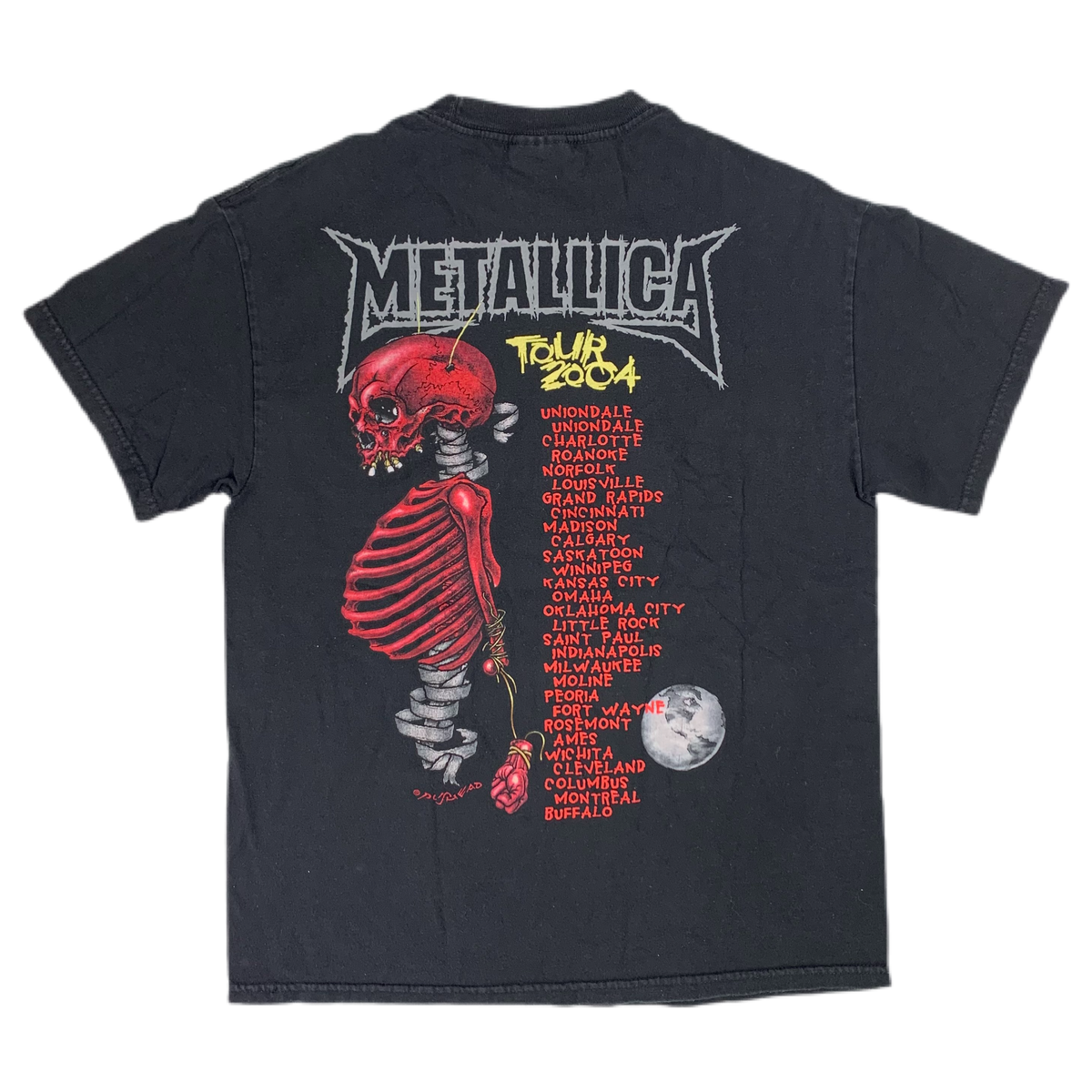 Vintage Metallica &quot;Pushead&quot; 2004 T-Shirt