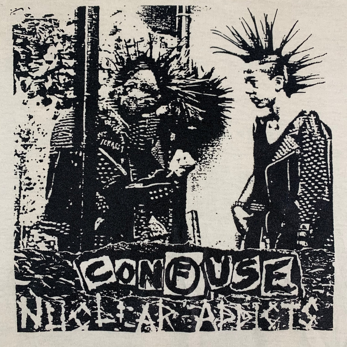 Vintage Confuse &quot;Nuclear Addicts E.P.&quot; T-Shirt
