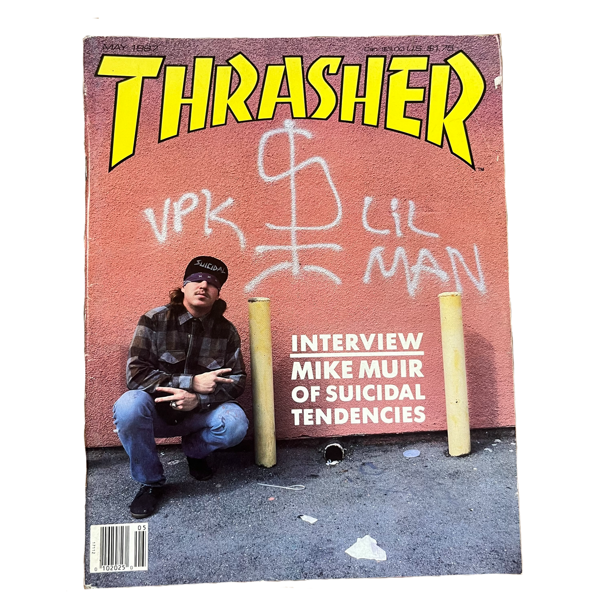 Vintage Thrasher Magazine &quot;Mike Muir&quot; Volume 7 #5