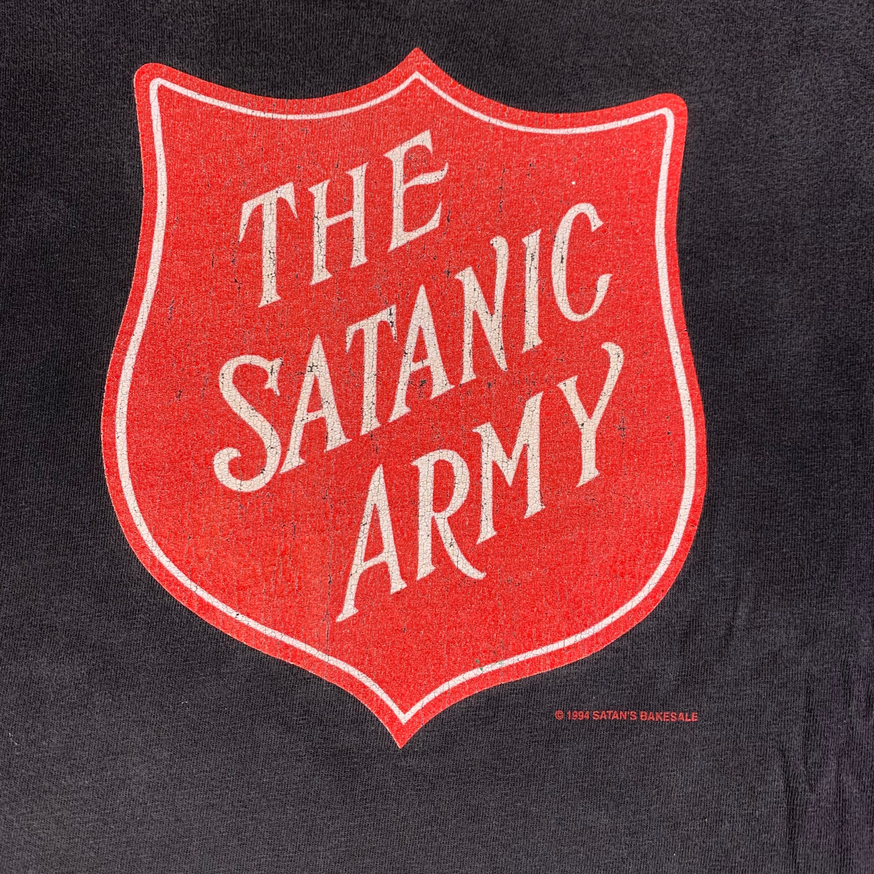 satanic army shirt