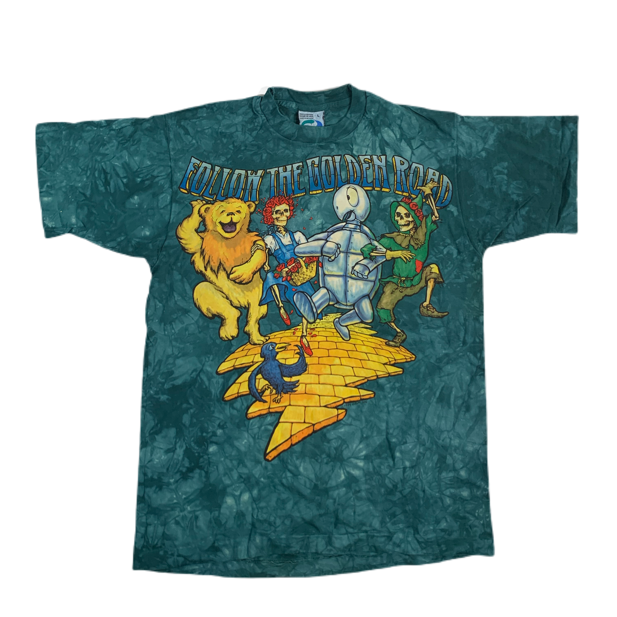 Vintage Grateful Dead &quot;Follow The Golden Road&quot; T-Shirt