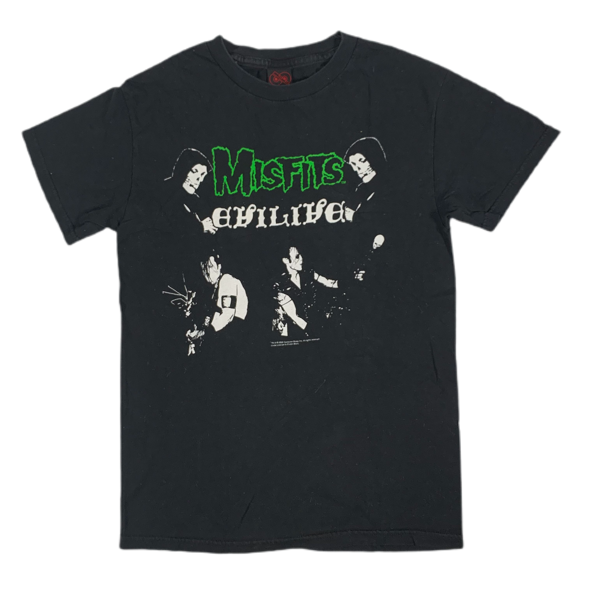 Vintage Misfits &quot;Evilive&quot; Cyclopian Music T-Shirt