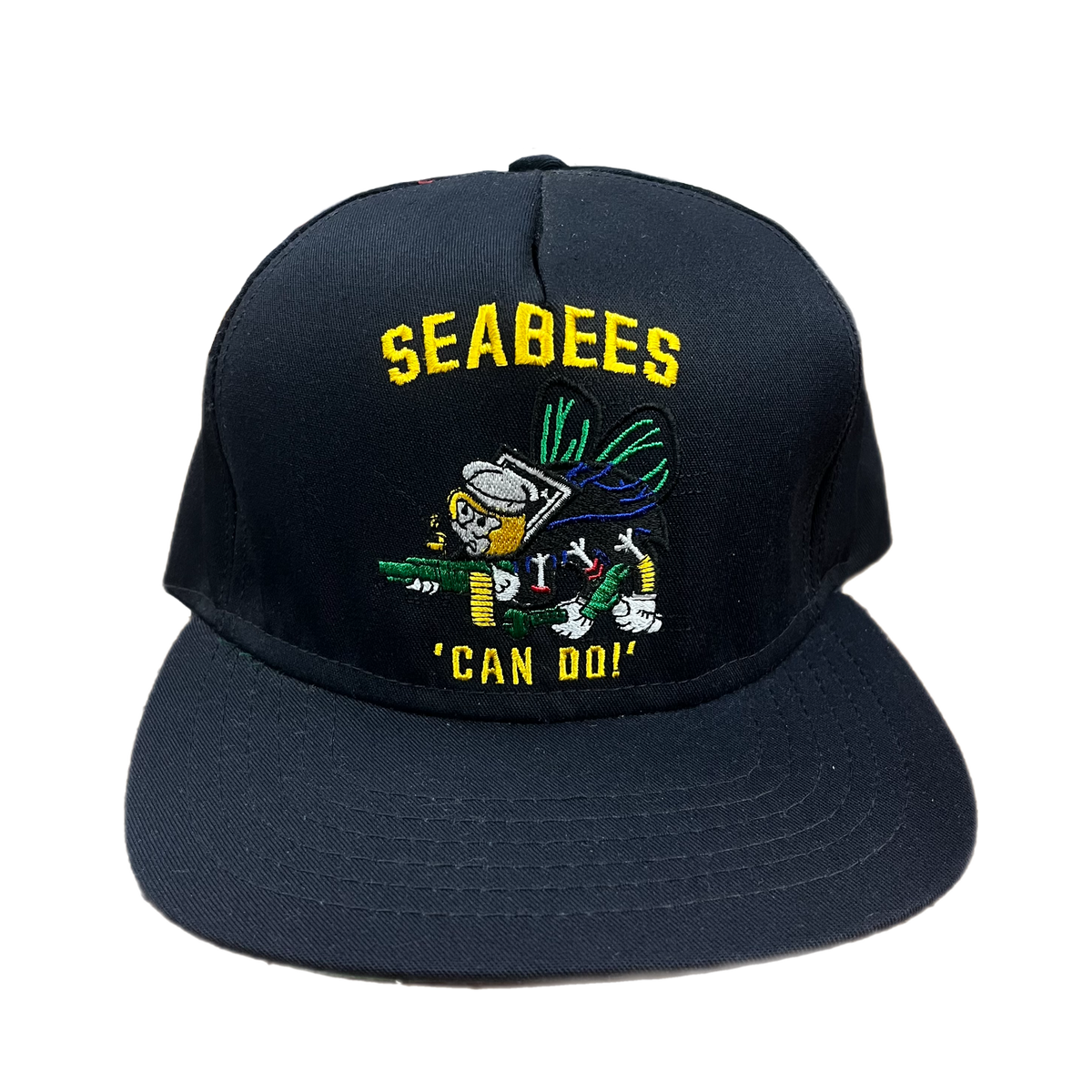 Vintage U.S. Navy Seabees &quot;Can Do!&quot; Snapback