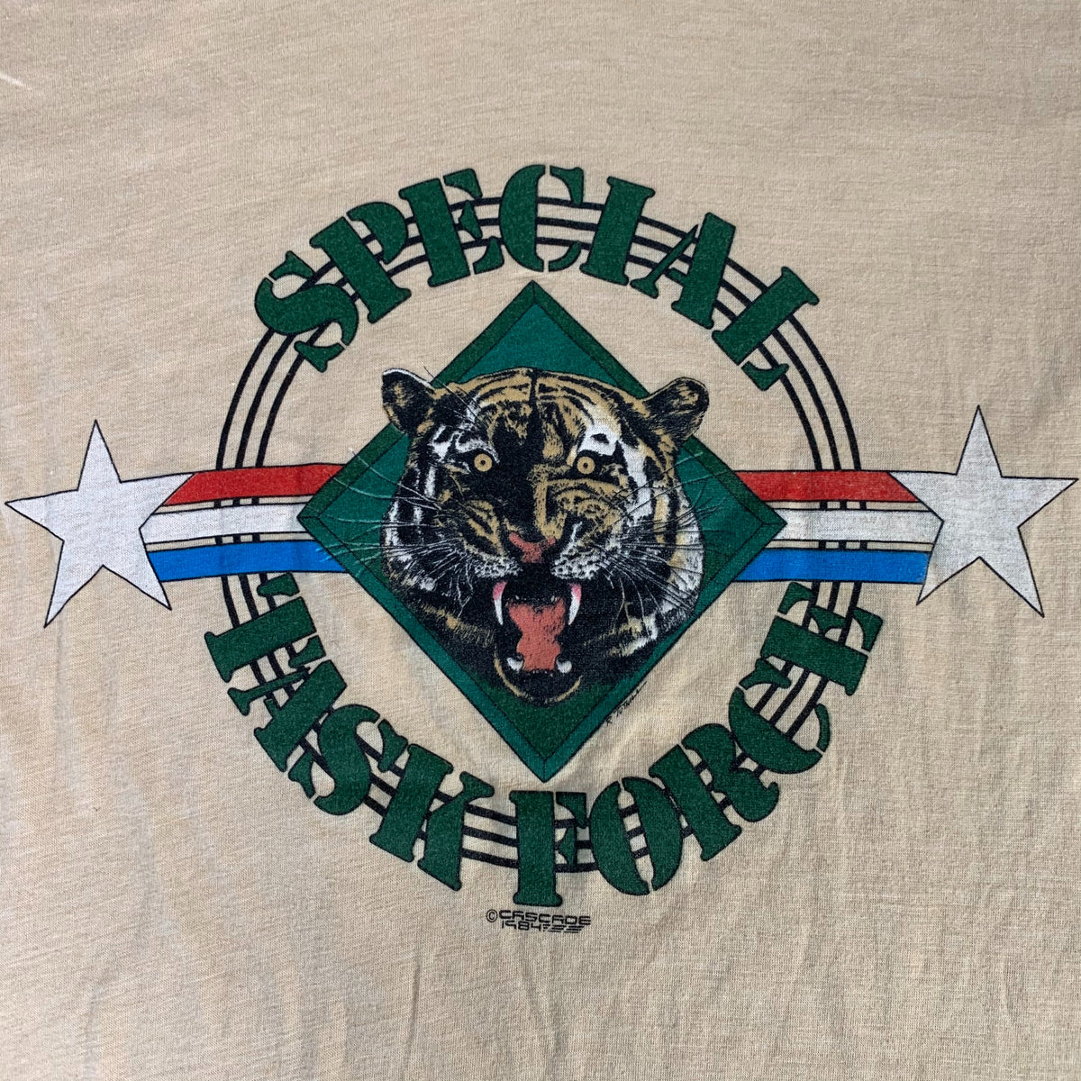 Vintage Special Task Force &quot;Cascade 1984&quot; T-Shirt