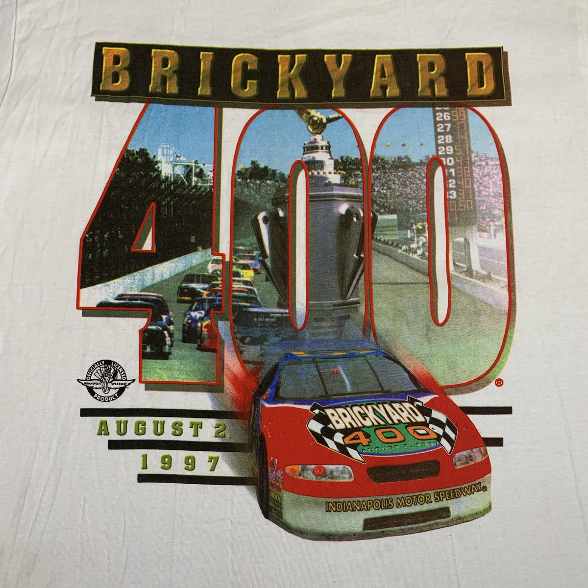 Vintage Nascar ‘97 &quot;Brickyard 400&quot; T-Shirt - jointcustodydc