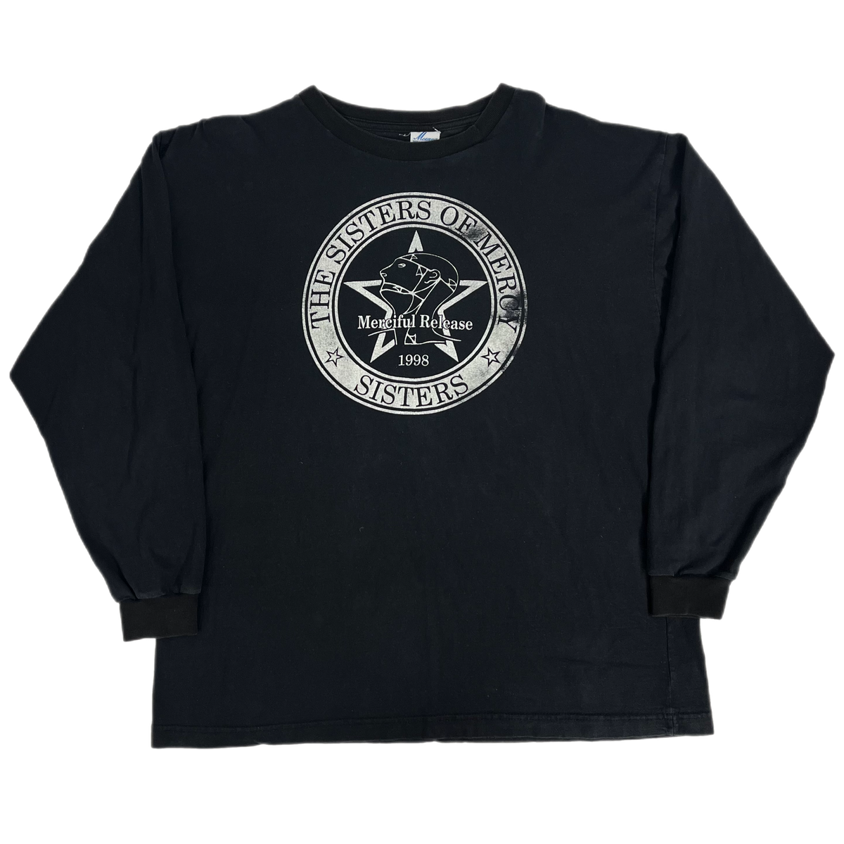 Vintage Sisters Of Mercy &quot;Merciful Release&quot; Long Sleeve Shirt