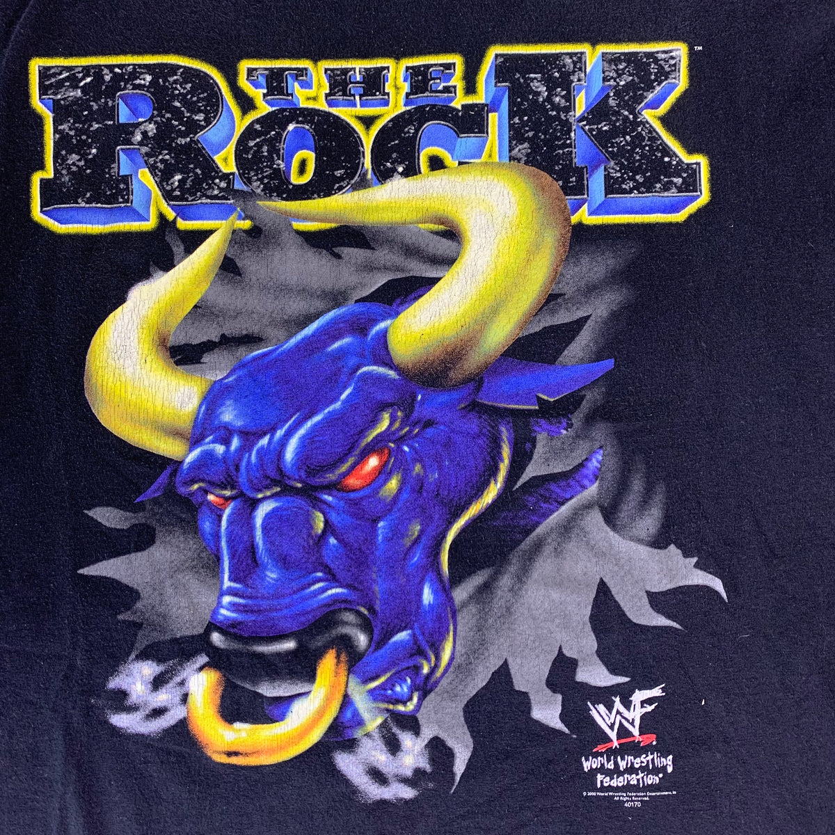 Vintage The Rock &quot;Know Your Role&quot; T-Shirt