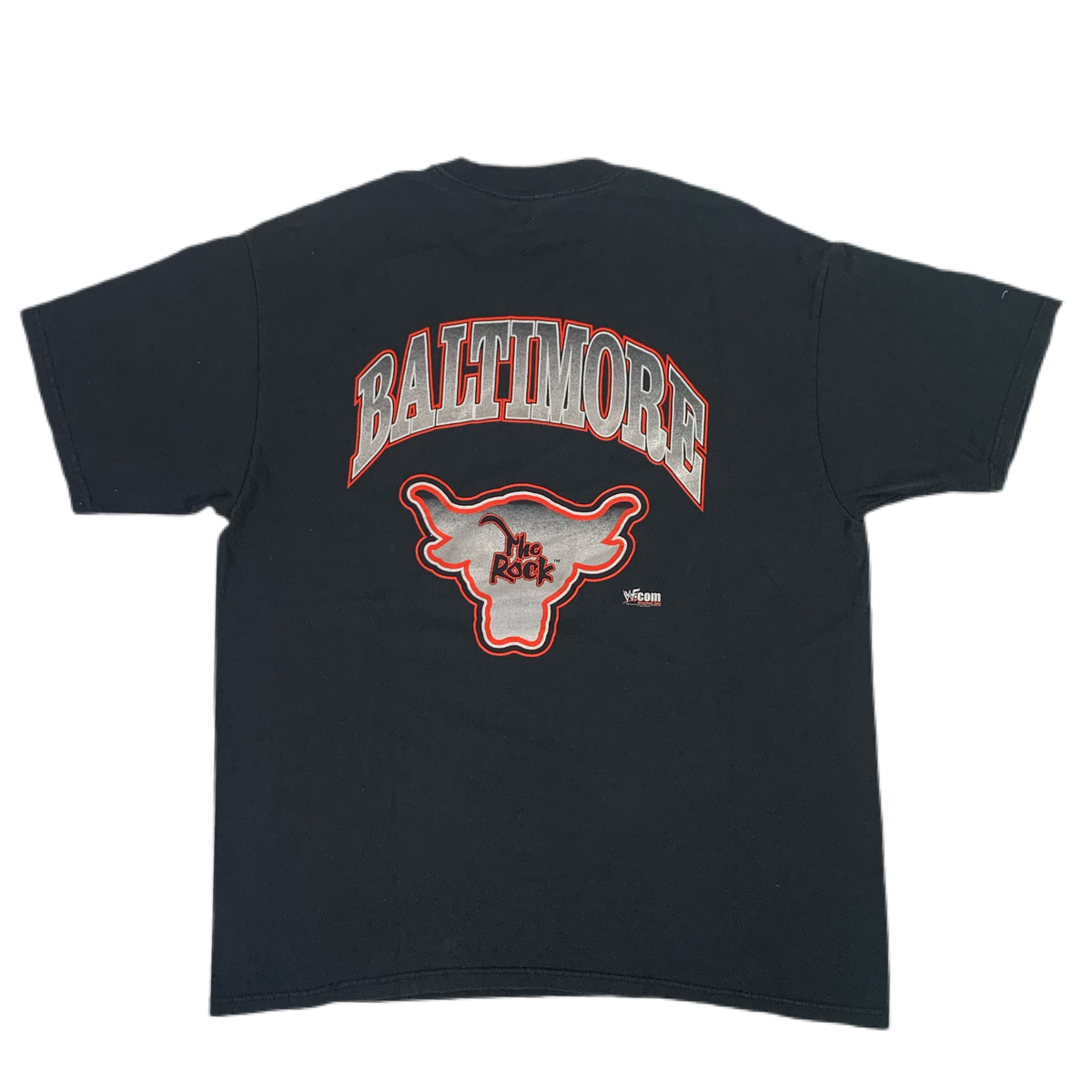 Vintage The Rock &quot;Baltimore&quot; WWE T-Shirt