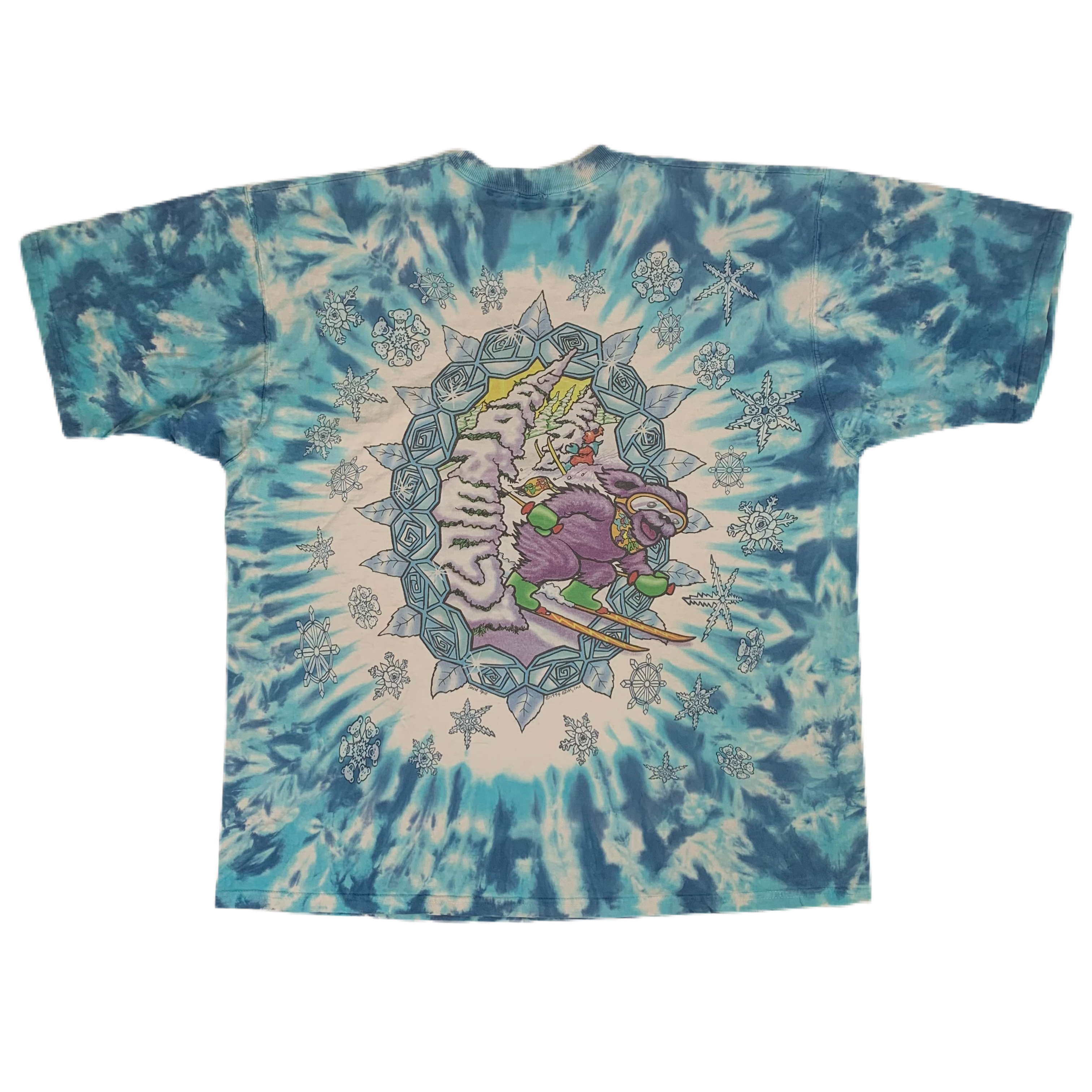 The best selling] Grateful Dead Bear Tiedye All Over Print