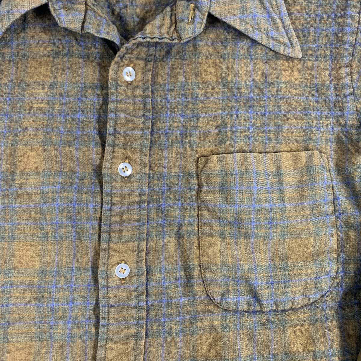 Vintage Challa Lamb’s Wool “Open Collar” Shirt - jointcustodydc