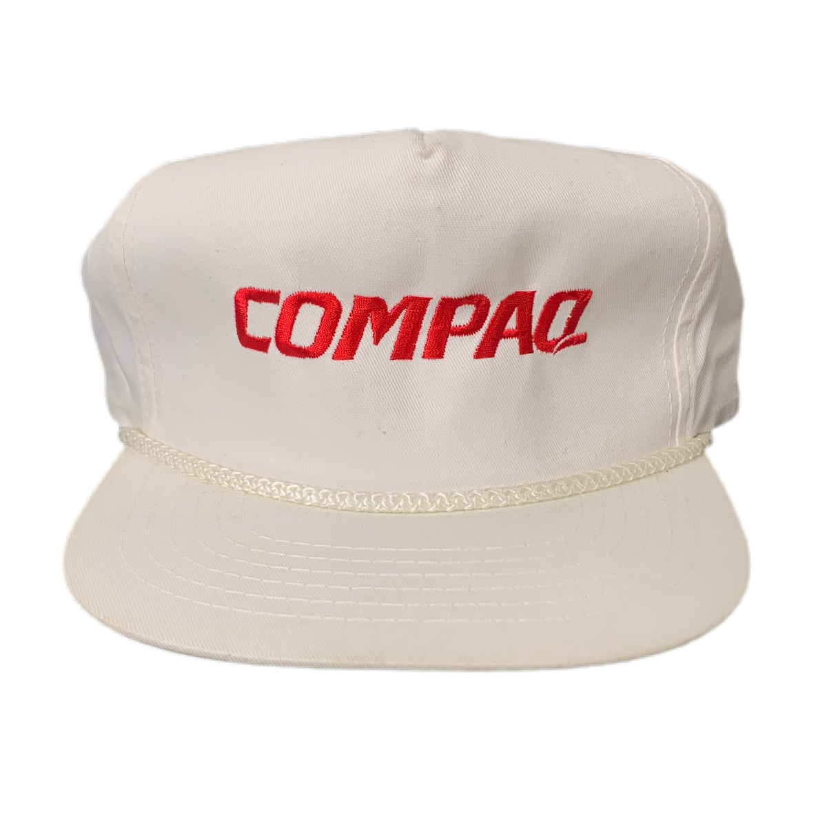 Vintage Compaq “Computers” Leather Strap Hat