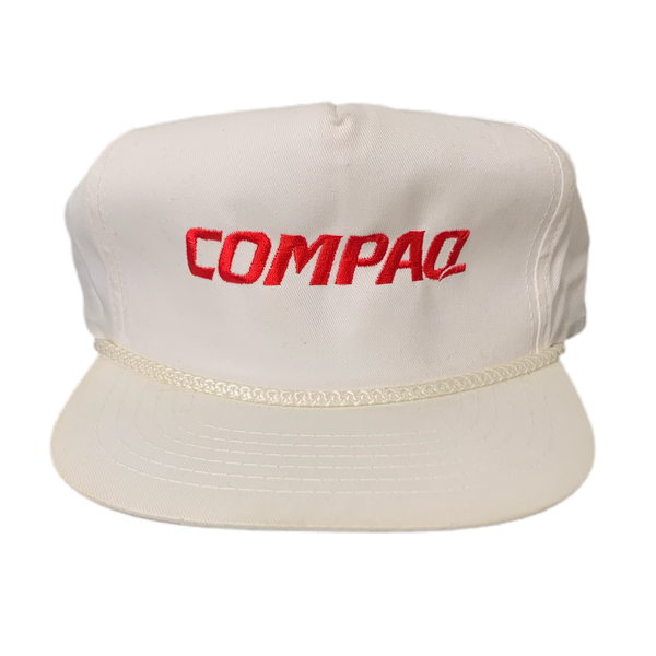 Vintage Compaq “Computers” Leather Strap Hat | jointcustodydc