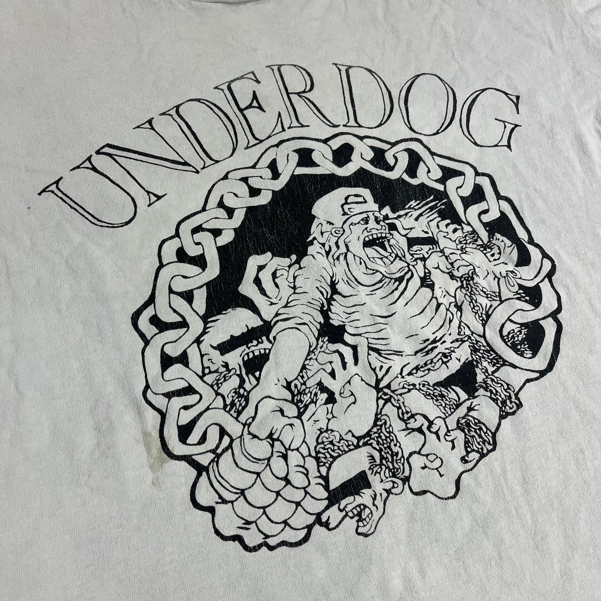 Vintage Underdog &quot;From on Now 89&#39;&quot; Fan Made T-Shirt
