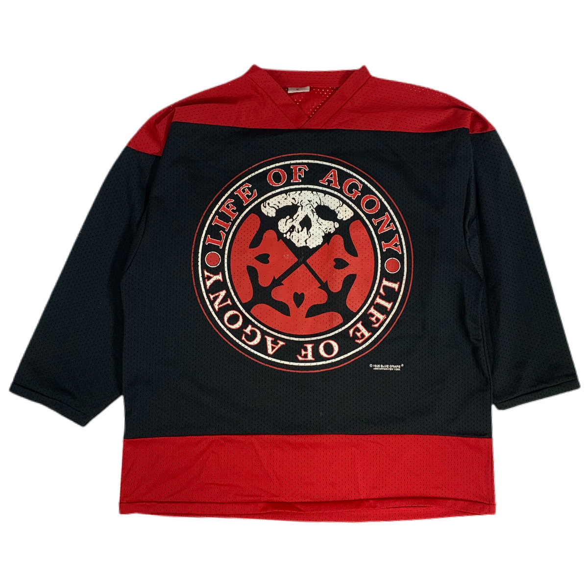 Vintage Life Of Agony &quot;&#39;96&quot; Hockey Jersey