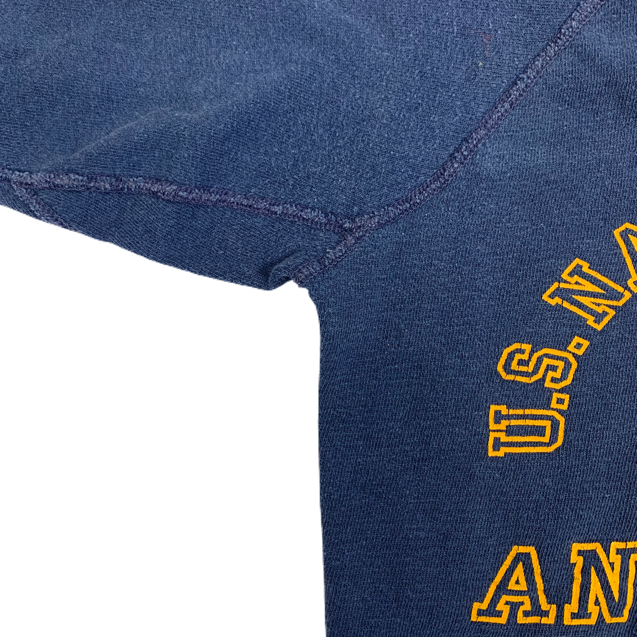 Vintage naval top academy sweatshirt