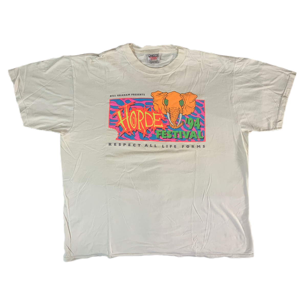 Vintage HORDE Festival &quot;Bill Graham Presents&quot; T-Shirt