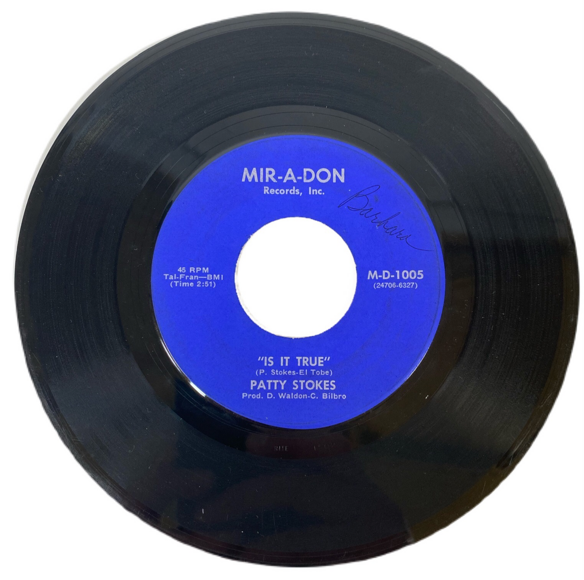 Patty Stokes “Good Girl (Can You be?)” 45