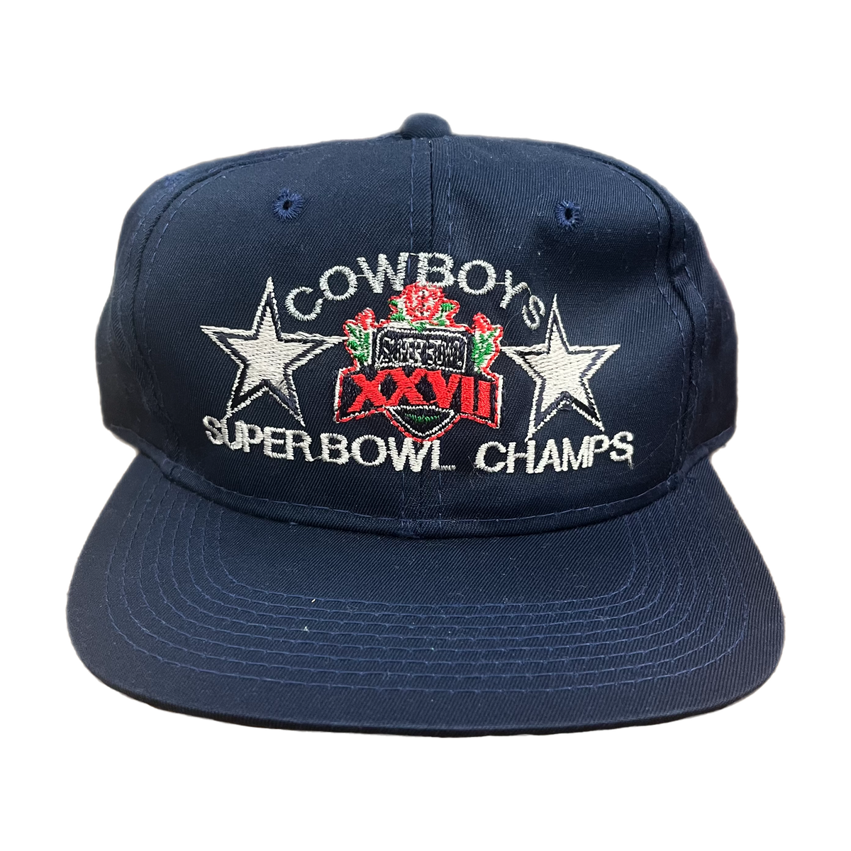Vintage Cowboys &quot;XXVII&quot; Super Bowl Champs Snapback Hat