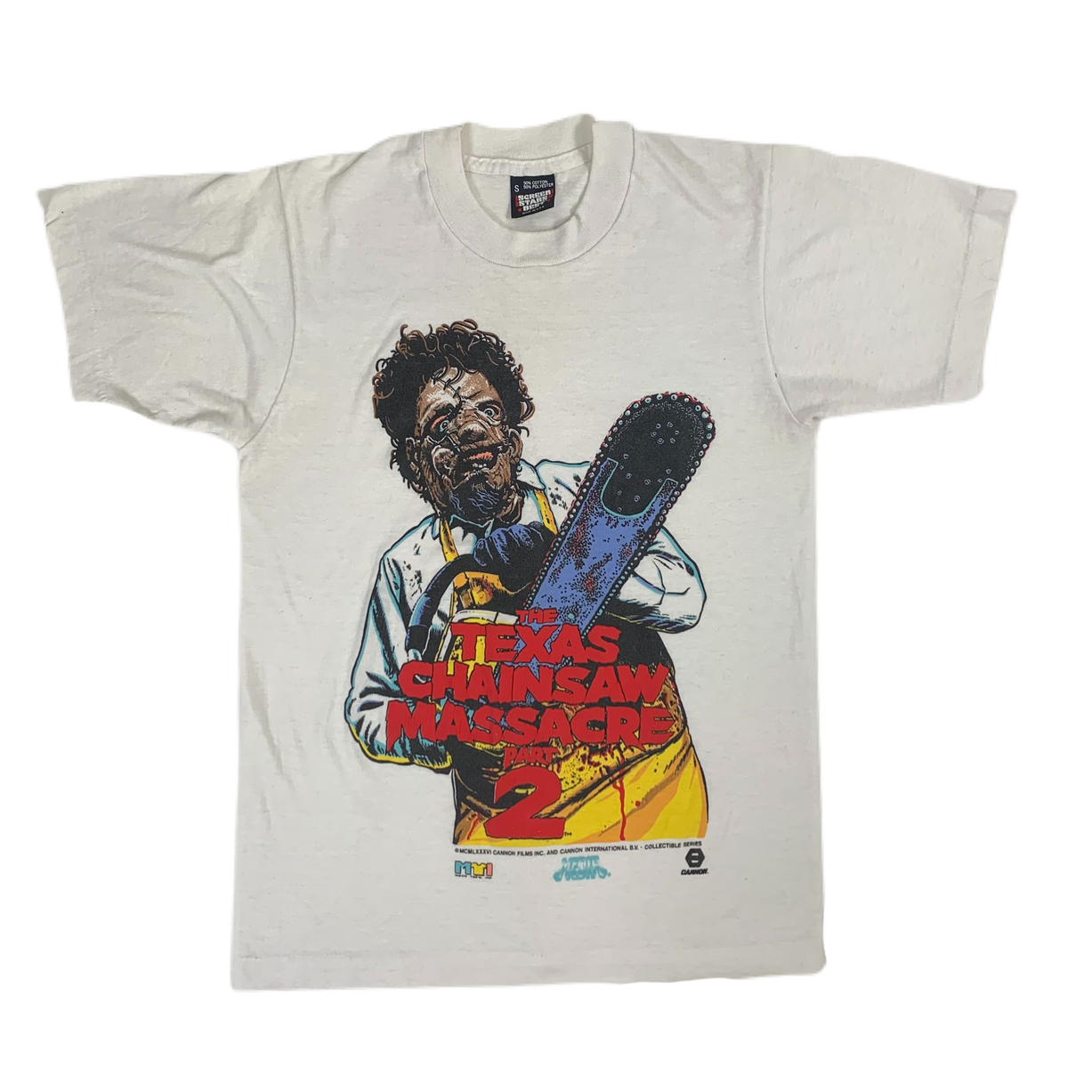 Vintage The Texas Chainsaw Massacre &quot;Part 2&quot; T-Shirt