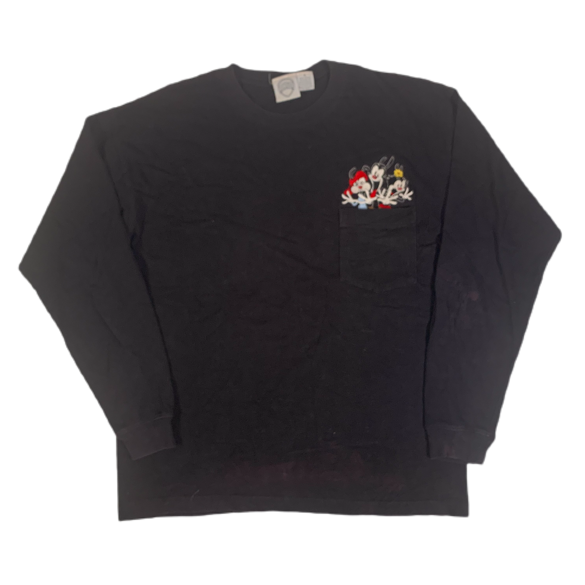 Vintage Animaniacs &quot;Embroidered&quot; Long Sleeve Shirt