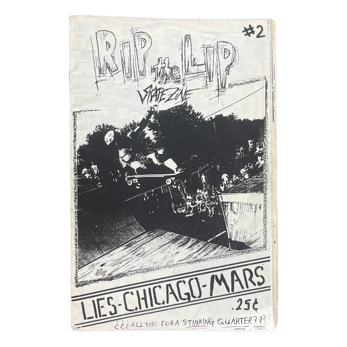 Vintage Rip The Lip #2 &quot;Minnesota&quot; Skate Zine