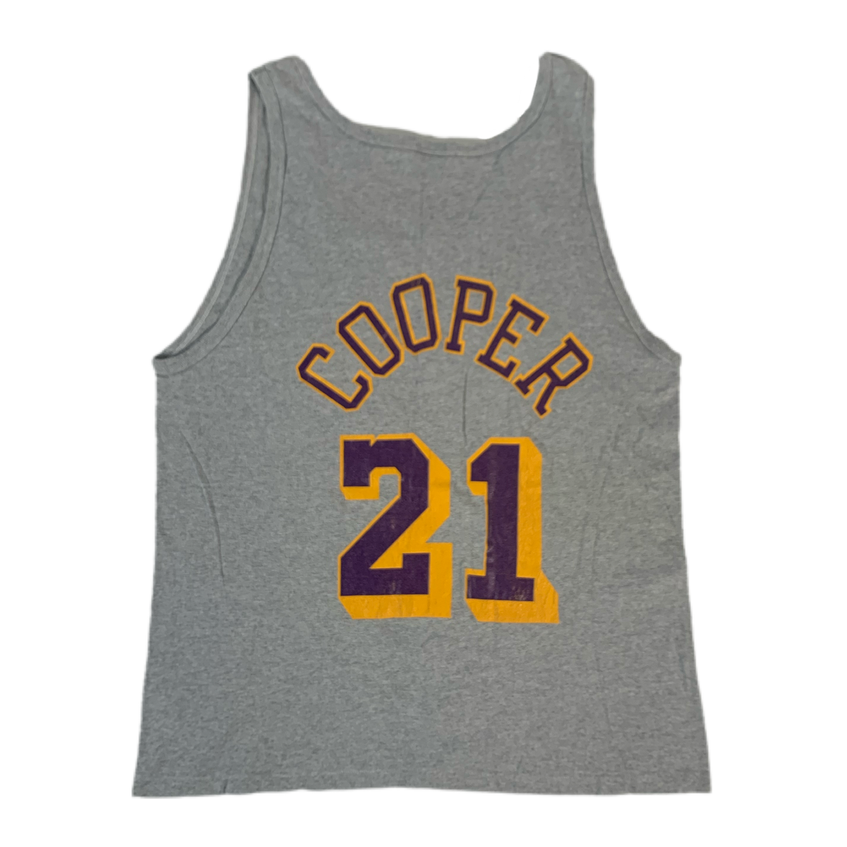 Vintage Los Angeles Lakers Michael Cooper &quot;Starter&quot; Tank Top - jointcustodydc