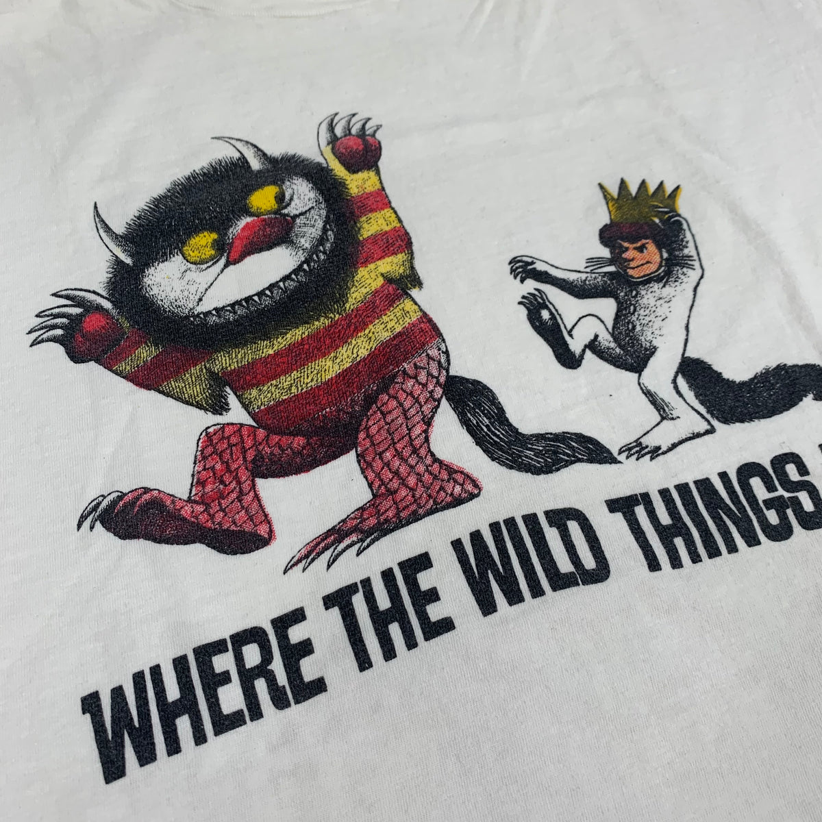 Vintage Where The Wild Things Are &quot;Maurice Sendak&quot; T-Shirt