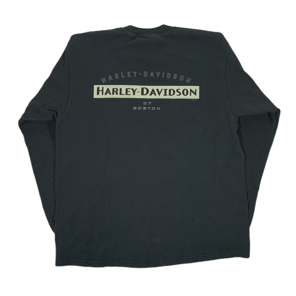 Vintage Harley-Davidson &quot;Boston&quot; Long Sleeve Shirt - jointcustodydc