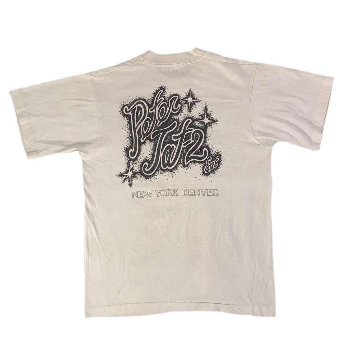 Vintage Peter Tat-2 &quot;New York Denver&quot; T-Shirt