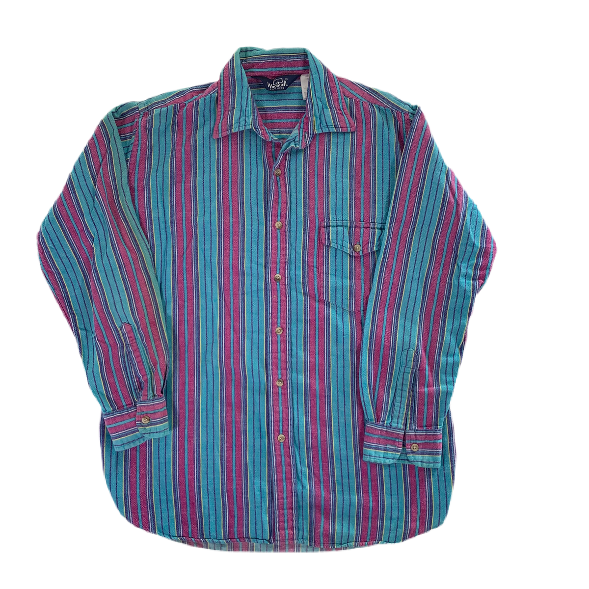 Vintage Woolrich &quot;Stripe&quot; Flannel