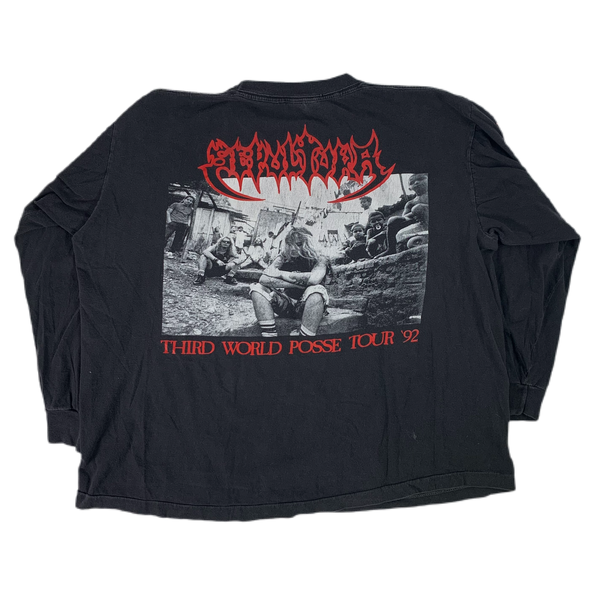 Vintage Sepultura &quot;Third World Posse&quot; Long Sleeve Shirt