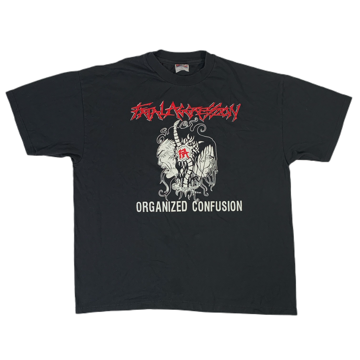 Vintage Fatal Aggression “Organized Confusion” T-Shirt - jointcustodydc