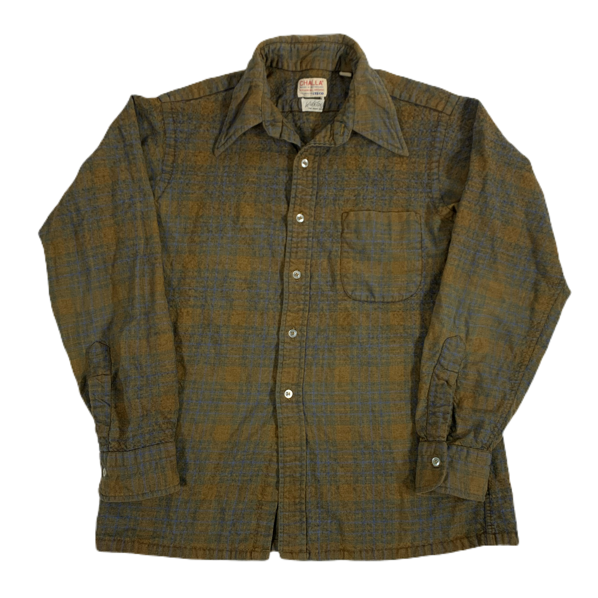 Vintage Challa Lamb’s Wool “Open Collar” Shirt - jointcustodydc