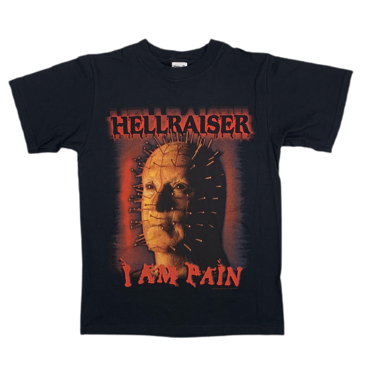 Vintage Hellraiser &quot;I Am Pain&quot; Miramax Film Corp Promotional T-Shirt