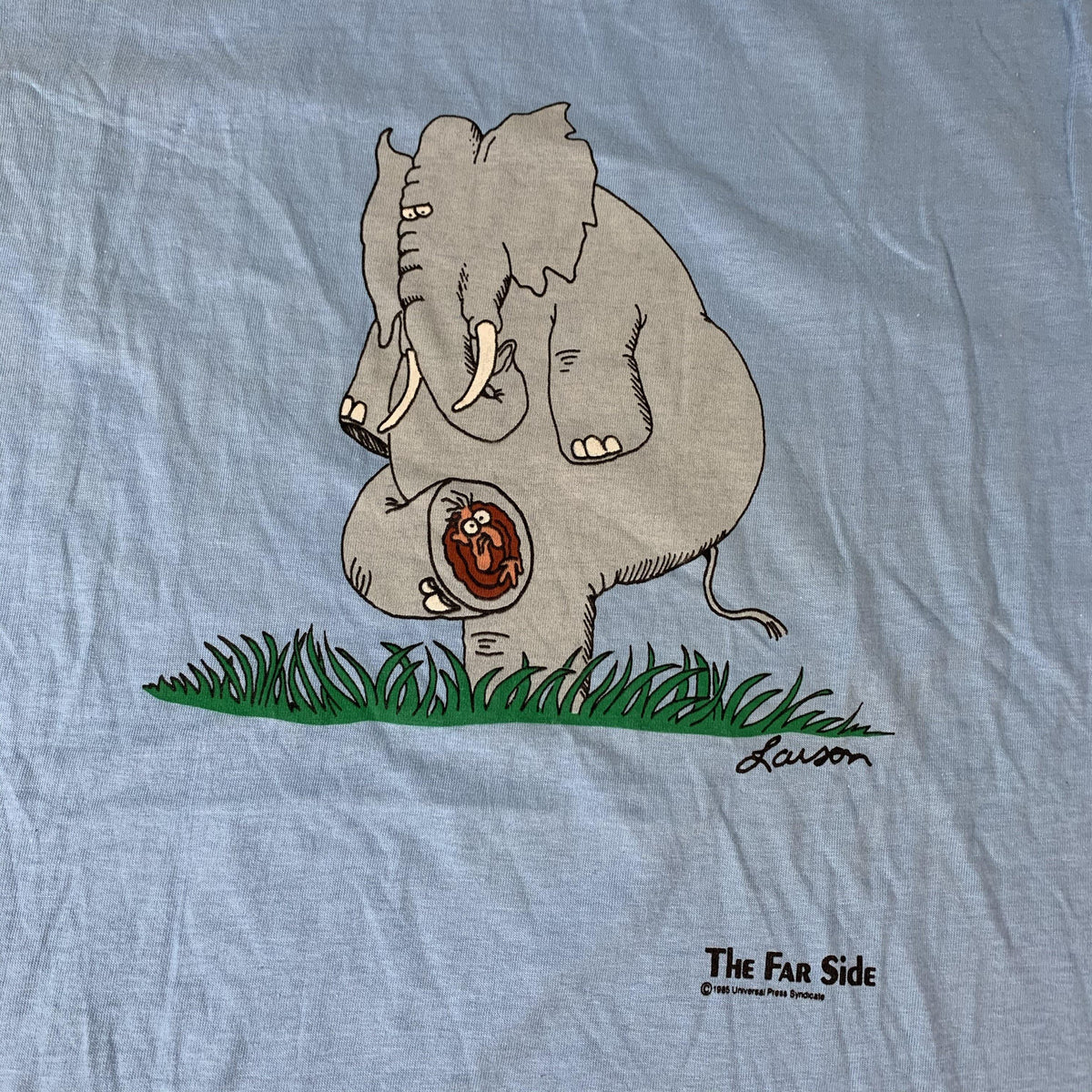 Vintage The Far Side &quot;Elephant&quot; T-Shirt - jointcustodydc