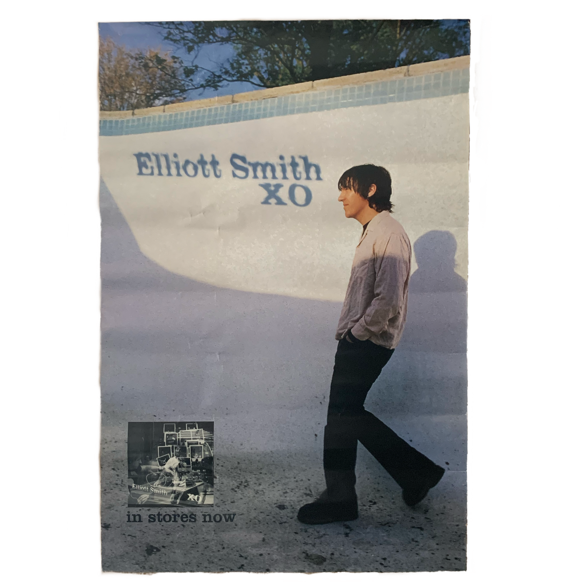 Vintage original Elliott Smith XO promo poster 
