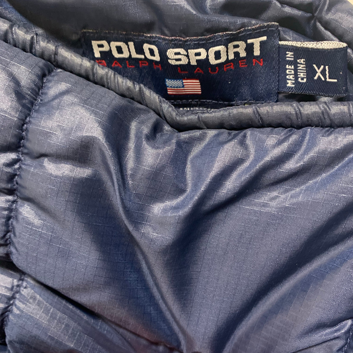 Vintage Polo Sport &quot;Reversible&quot; Puffy Half Zip