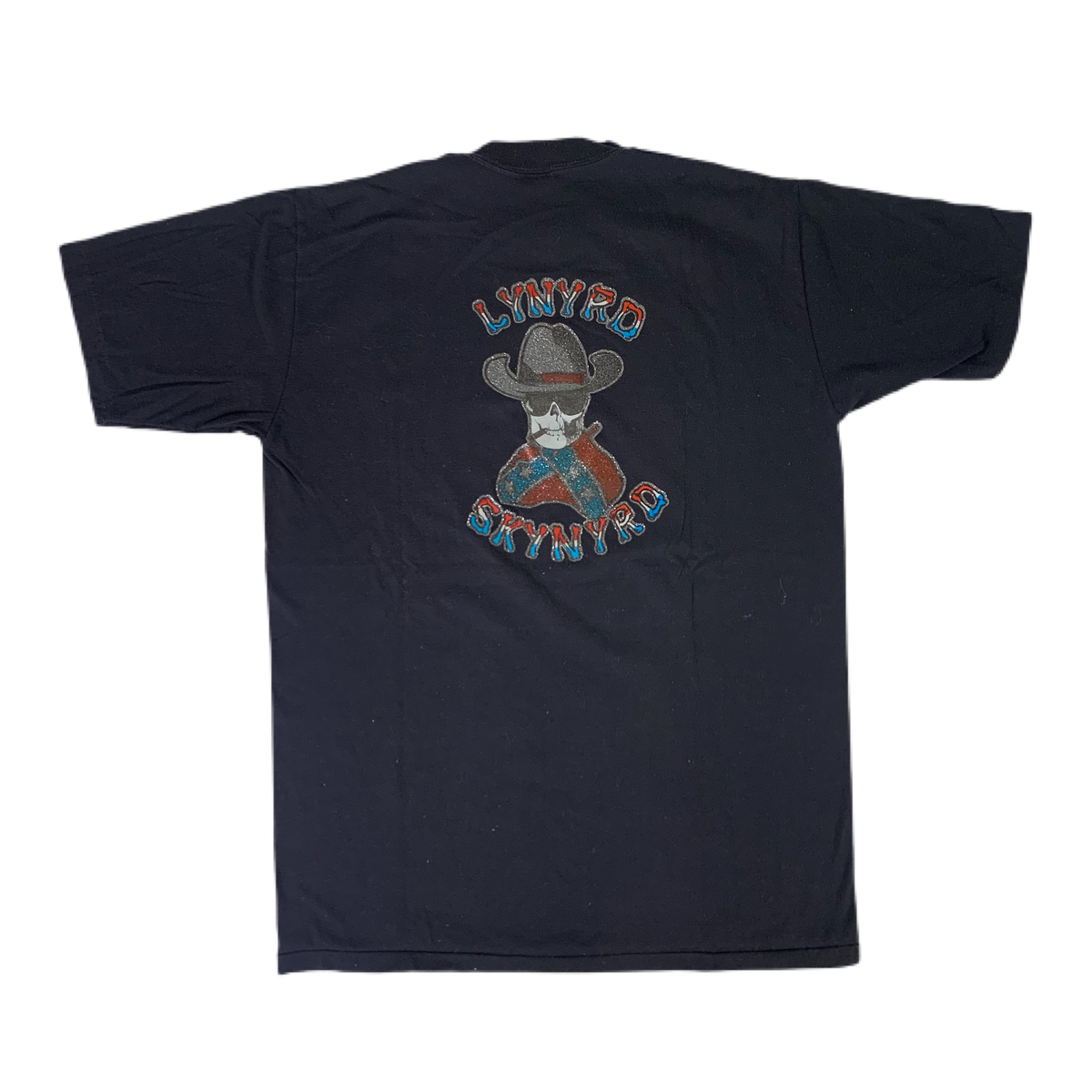 Vintage Lynyrd Skynyrd &quot;Iron-on Glitter Transfer&quot; T-Shirt