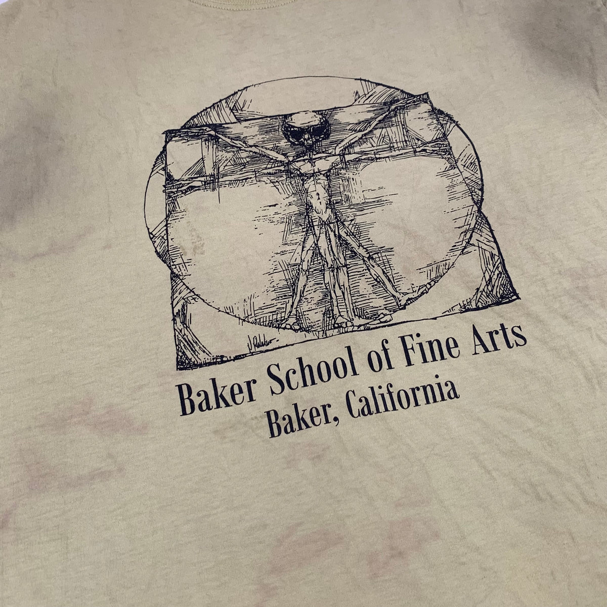 Vintage Baker School Of Fine Arts &quot;Alien&quot; T-Shirt