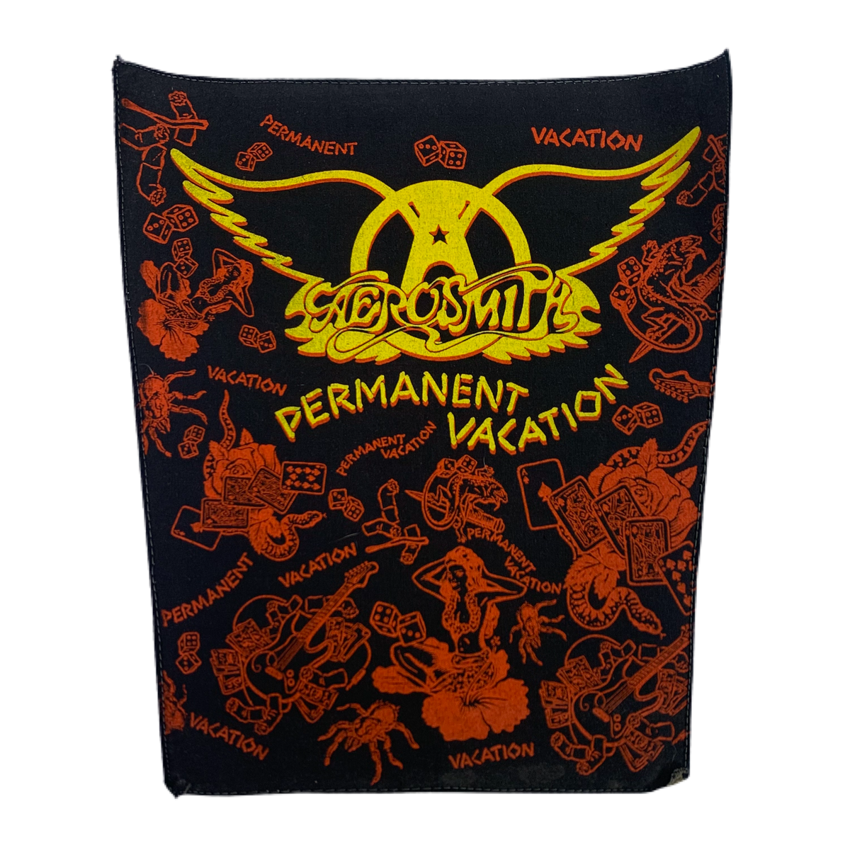 Vintage Aerosmith “Permanent Vacation” Back Patch