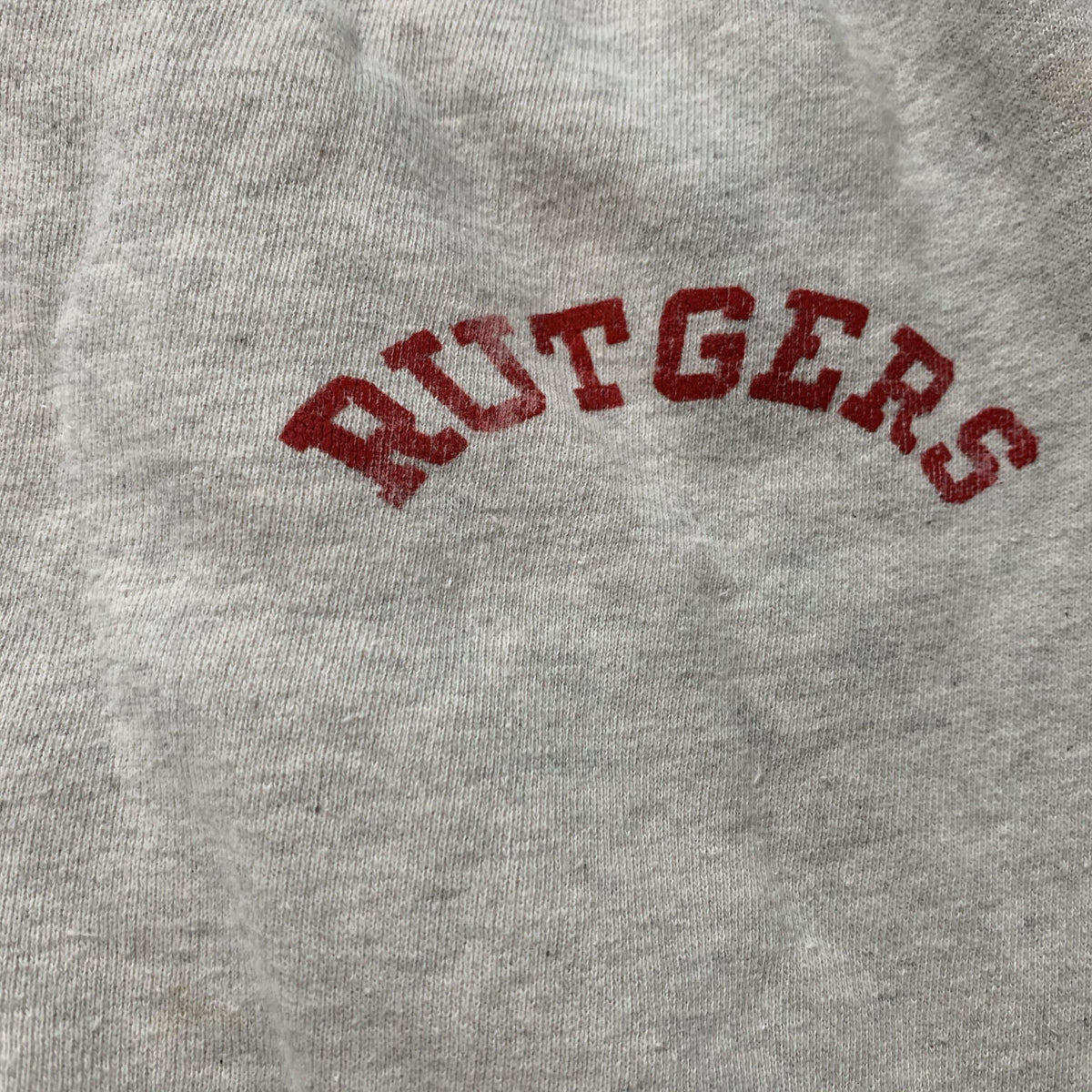 Vintage Rutgers University Scarlet Knights Sweatpants detail