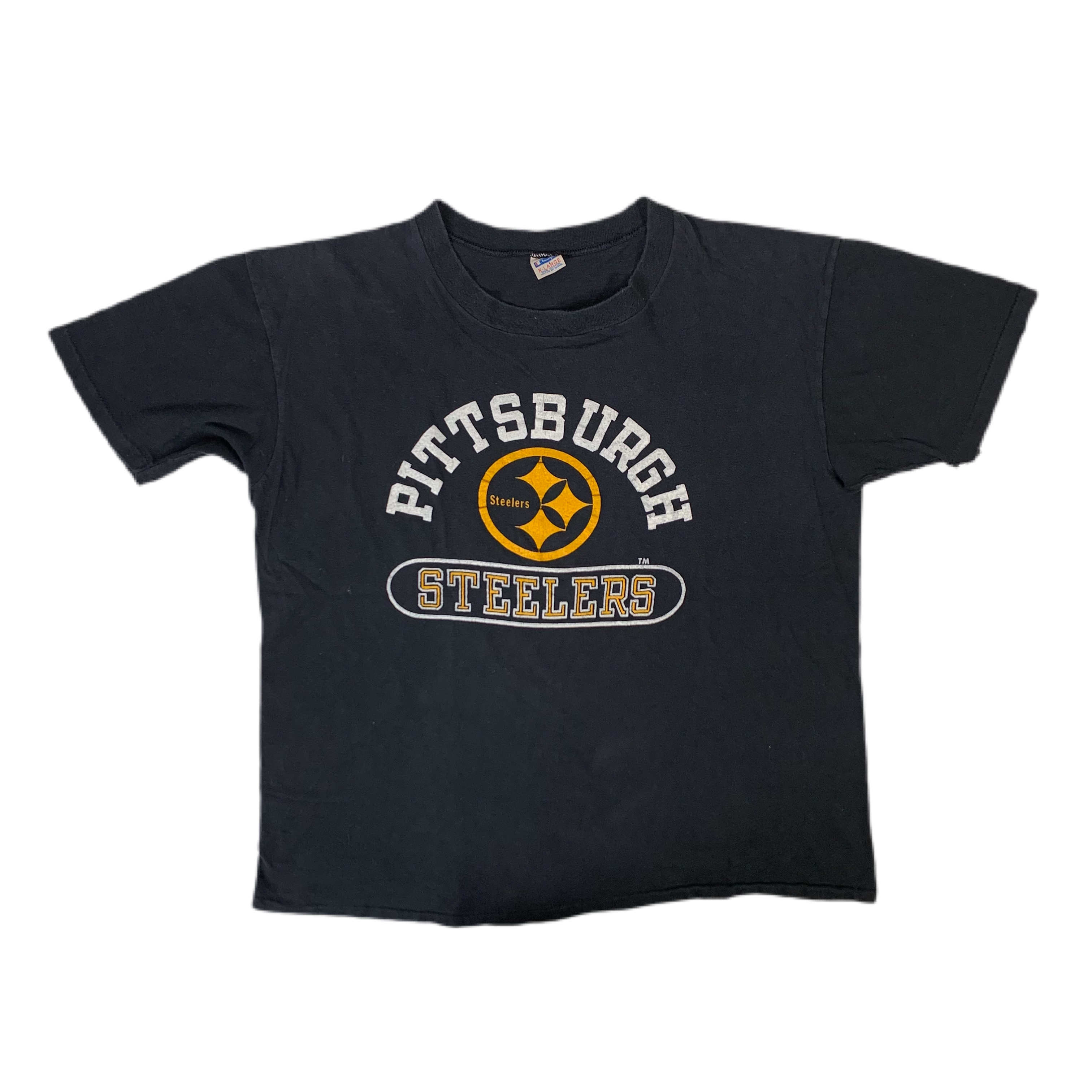 Pittsburgh Steelers Angry Football Logo T-shirt NFL Apparel