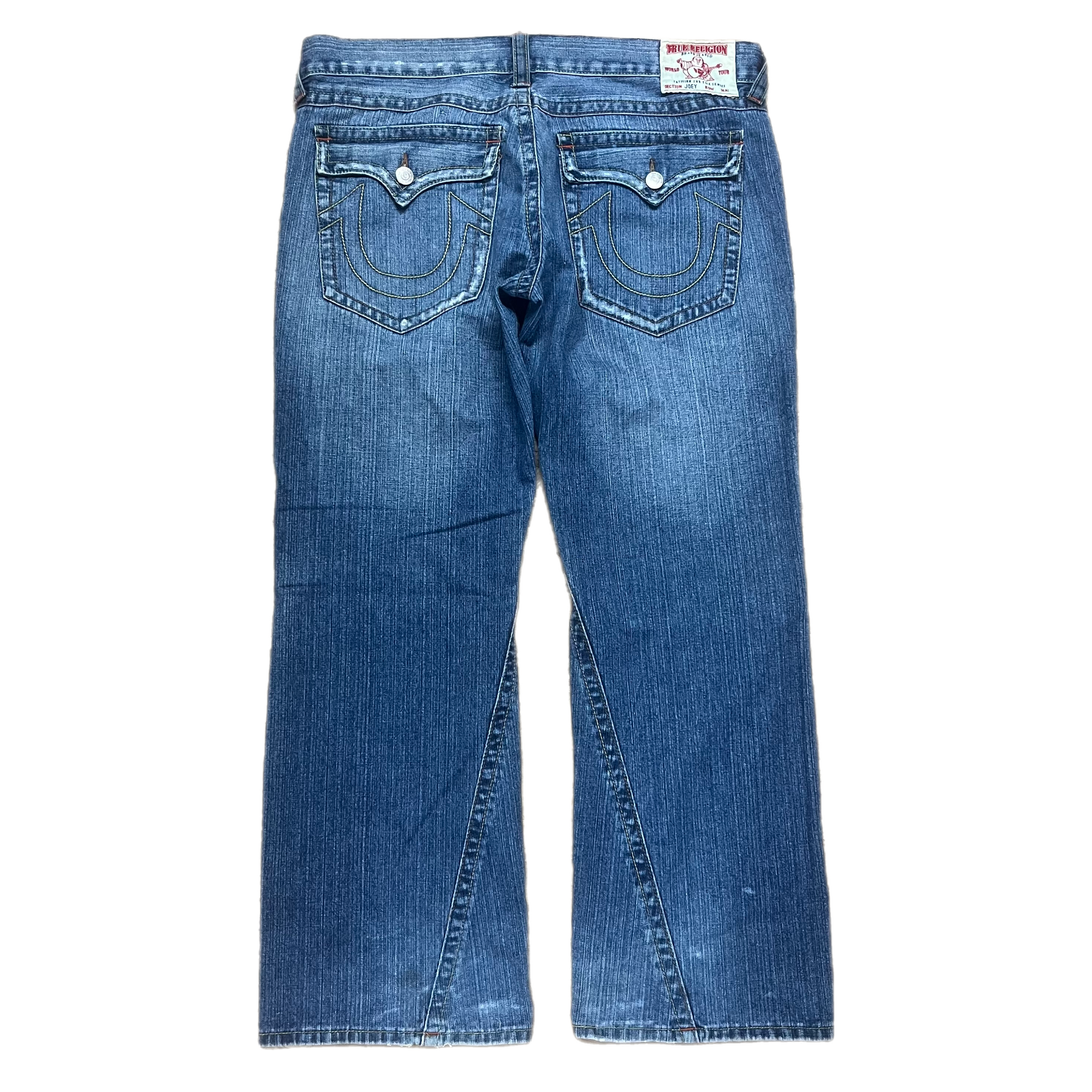 True Religion Rocco Dark Wash Jeans Blue | Mainline Menswear United States