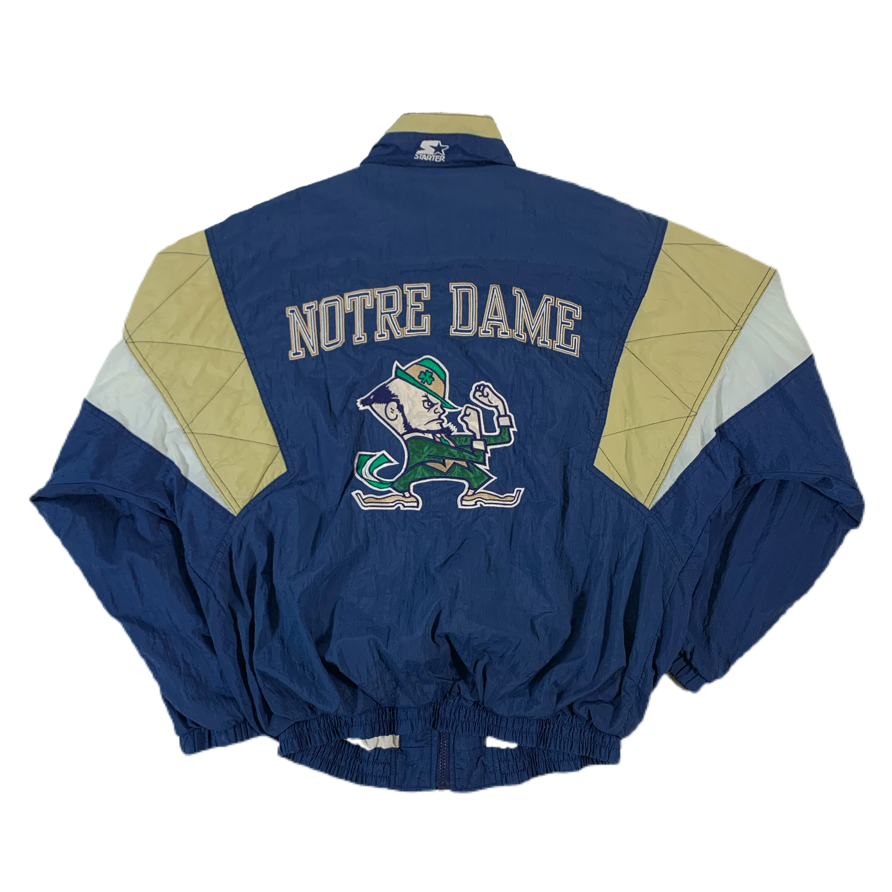 Vintage Notre Dame “Starter” Windbreaker Jacket - jointcustodydc