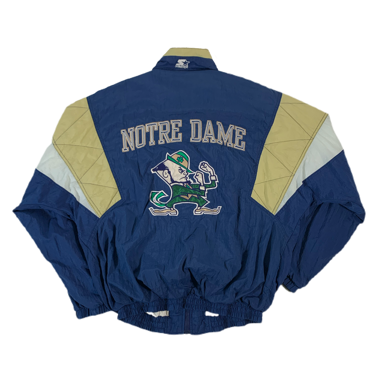 Vintage Notre Dame “Starter” Windbreaker Jacket - jointcustodydc